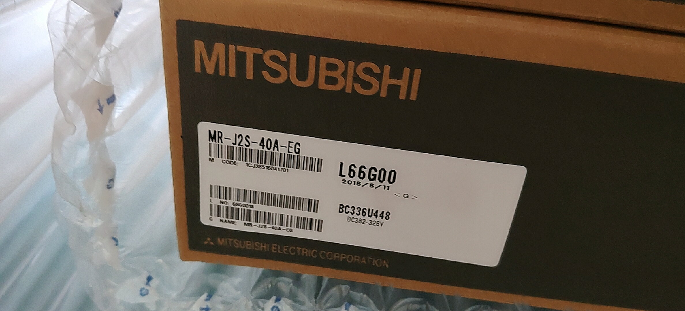 Rakuten - 新品★東京発★適格請求★税込★ MITSUBISHI/三菱 MR-J2S-40A-EG サーボアンプ ★6ヶ月保証