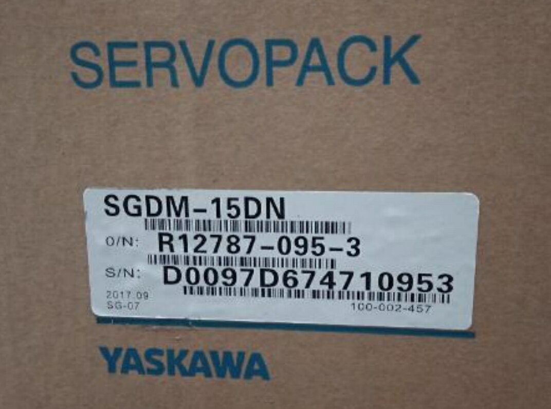 Rakuten - 新品★東京発★適格請求★税込 YASKAWA / 安川電機 サーボドライバー SGDM-15DN ★6ヶ月保証