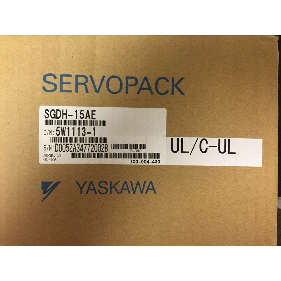 Rakuten - 新品★東京発★適格請求★税込 YASKAWA/安川電機 SGDH-15AE サーボパック ★6ヶ月保証