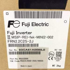 Rakuten - 新品★東京発★適格請求★税込 FUJI 富士電機 FRN2.2C2S-2J 2.2KW 200V 用インバータ★6ヶ月保証