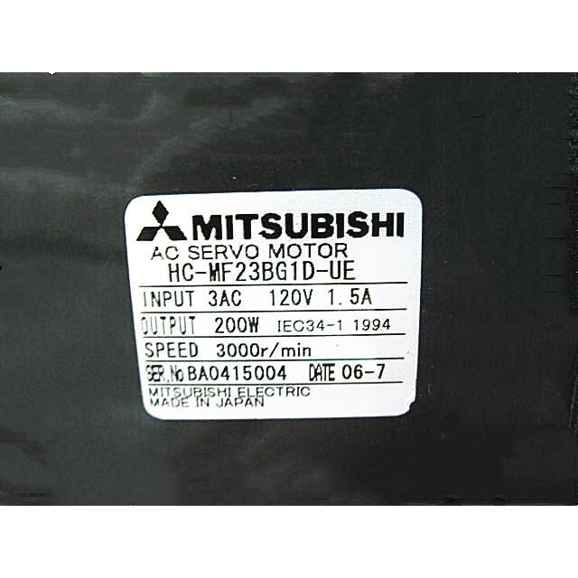 Rakuten - 新品★東京発★適格請求★税込★MITSUBISHI/三菱 HC-MF23BG1D-UE サーボモーター ★6ヶ月保証