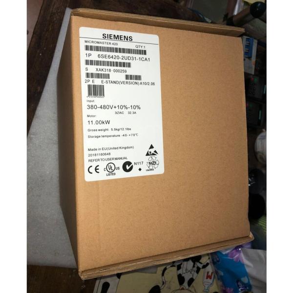 Rakuten - 新品★東京発★適格請求★税込★SIEMENS シーメンス インバータ 6SE6420-2UD31-1CA1 MM420 480V 11.0KW ★6ヶ月保証