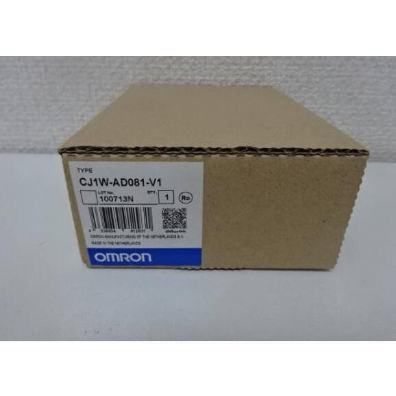 Rakuten - 新品★東京発★適格請求★税込★OMRON/オムロン CJ1W-AD081-V1 アナログ入出力ユニット ★6ヶ月保証