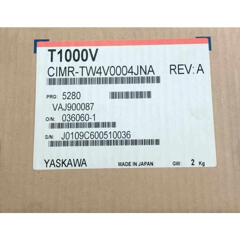 Rakuten - 新品★東京発★適格請求★税込★YASKAWA 安川電機 CIMR-TW4V0004JNA ★6ヶ月保証