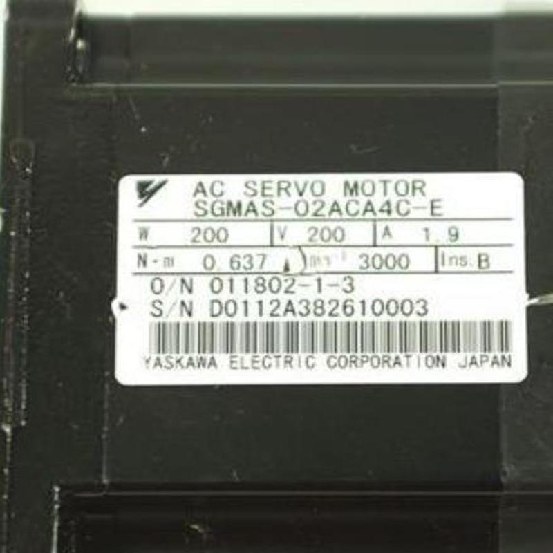 Rakuten - 新品★東京発★適格請求★税込★YASKAWA / 安川電機 SGMAS-02ACA4C-E サーボモーター ★6ヶ月保証