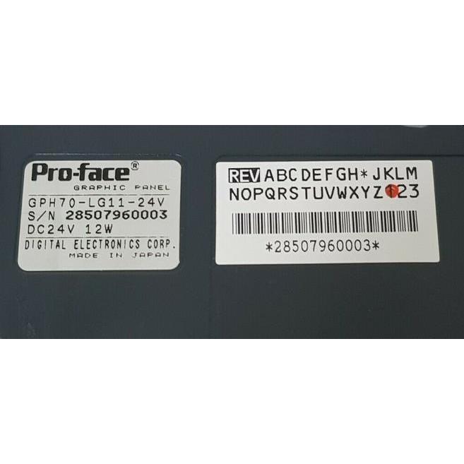 Rakuten - 新品★東京発★適格請求★税込★Proface GPH70-LG11-24V プログラマブル表示器 ★6ヶ月保証