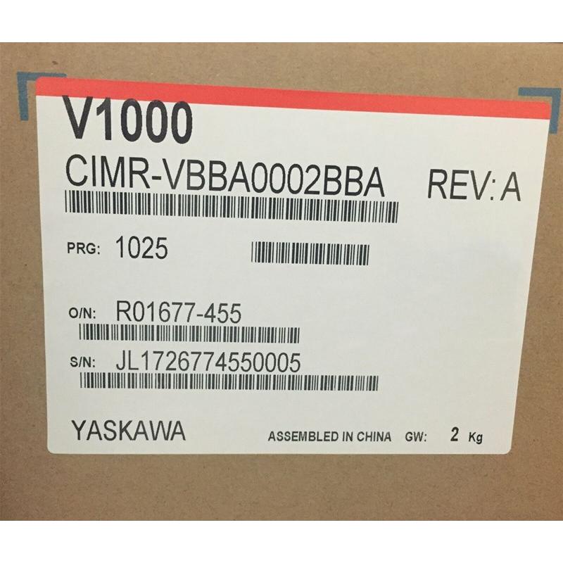 Rakuten - 新品★東京発★適格請求★税込★YASKAWA 安川電機 CIMR-VBBA0002BBA インバーター ★6ヶ月保証