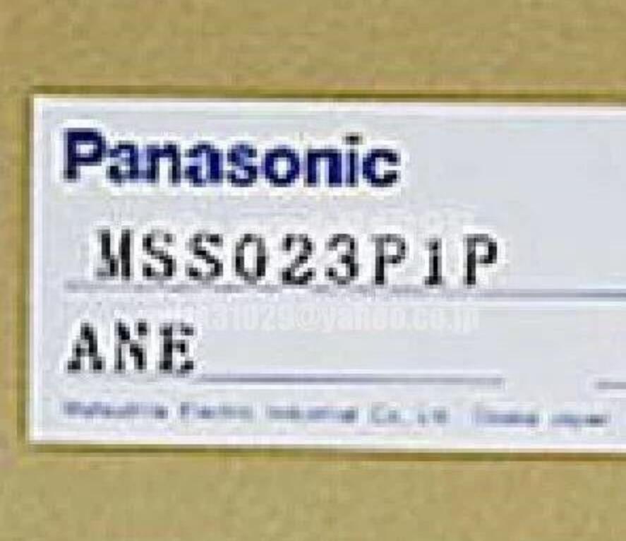 Rakuten - 新品★東京発★適格請求★税込★Panasonic サーボドライバ MSS023P1P ★6ヶ月保証