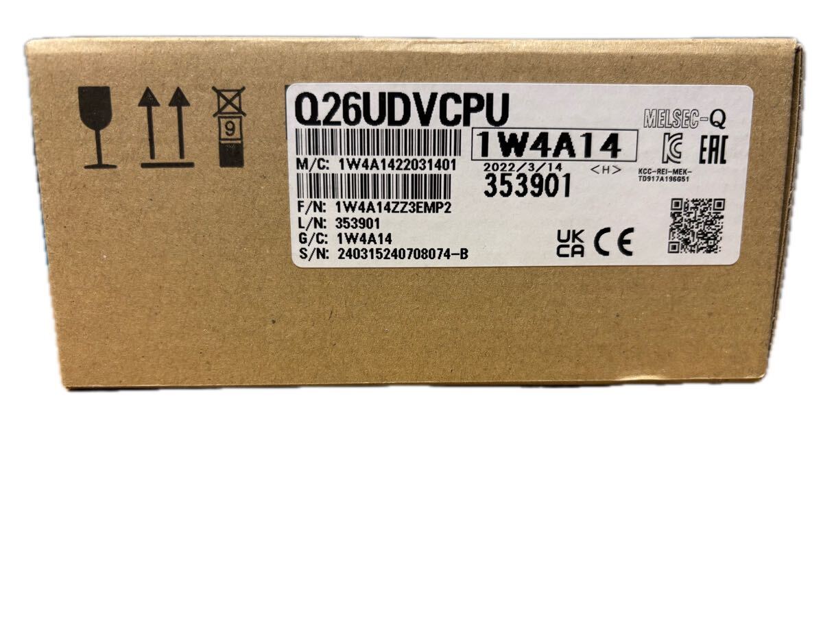 Rakuten - 新品★東京発★適格請求★税込★ 三菱電機 シーケンサ　Q26UDVCPU ★6ヶ月保証