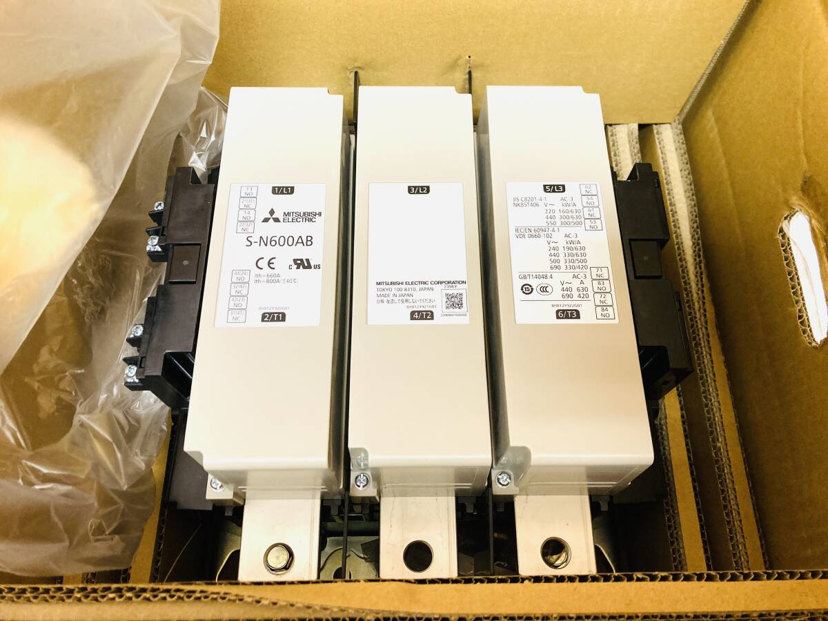Rakuten - 新品★東京発★適格請求★税込★ 三菱電機 MITSUBISH S-N600AB(AC220V)★6ヶ月保証