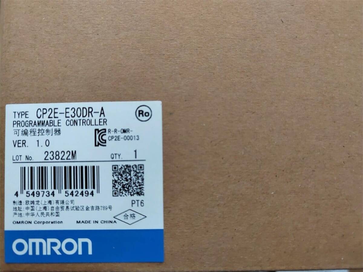 Rakuten - 新品★東京発★適格請求★税込 OMRON /オムロン CP2E-E30DR-A PLCモジュール ★6ヶ月保証