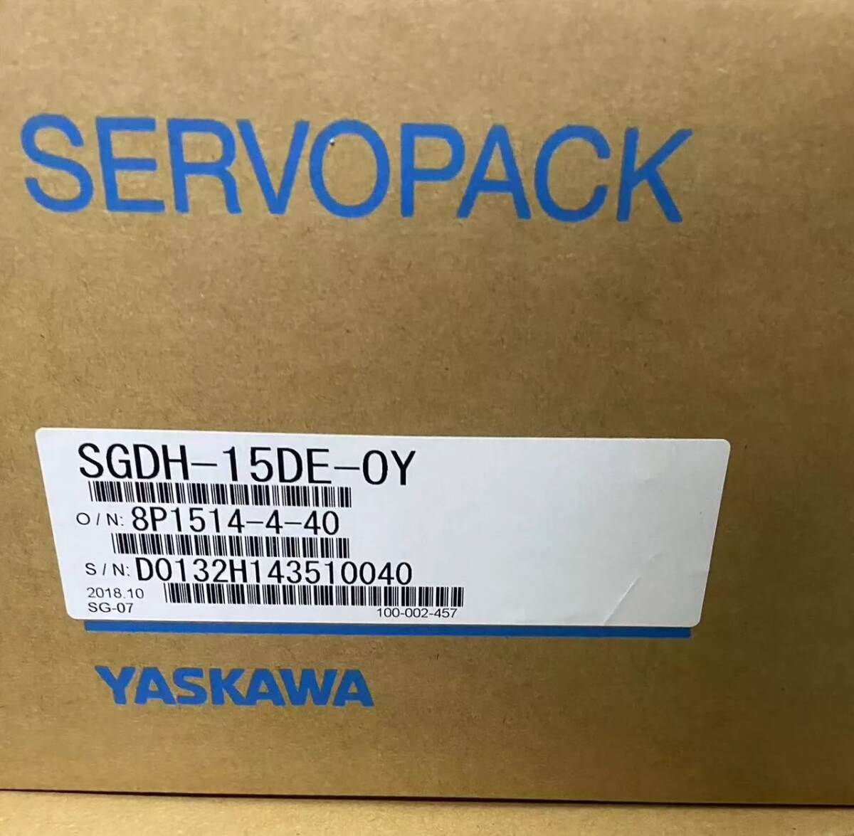 Rakuten - 新品★東京発★適格請求★税込 YASKAWA / 安川電機 SGDH-15DE-OY サーボドライバー★6ヶ月保証