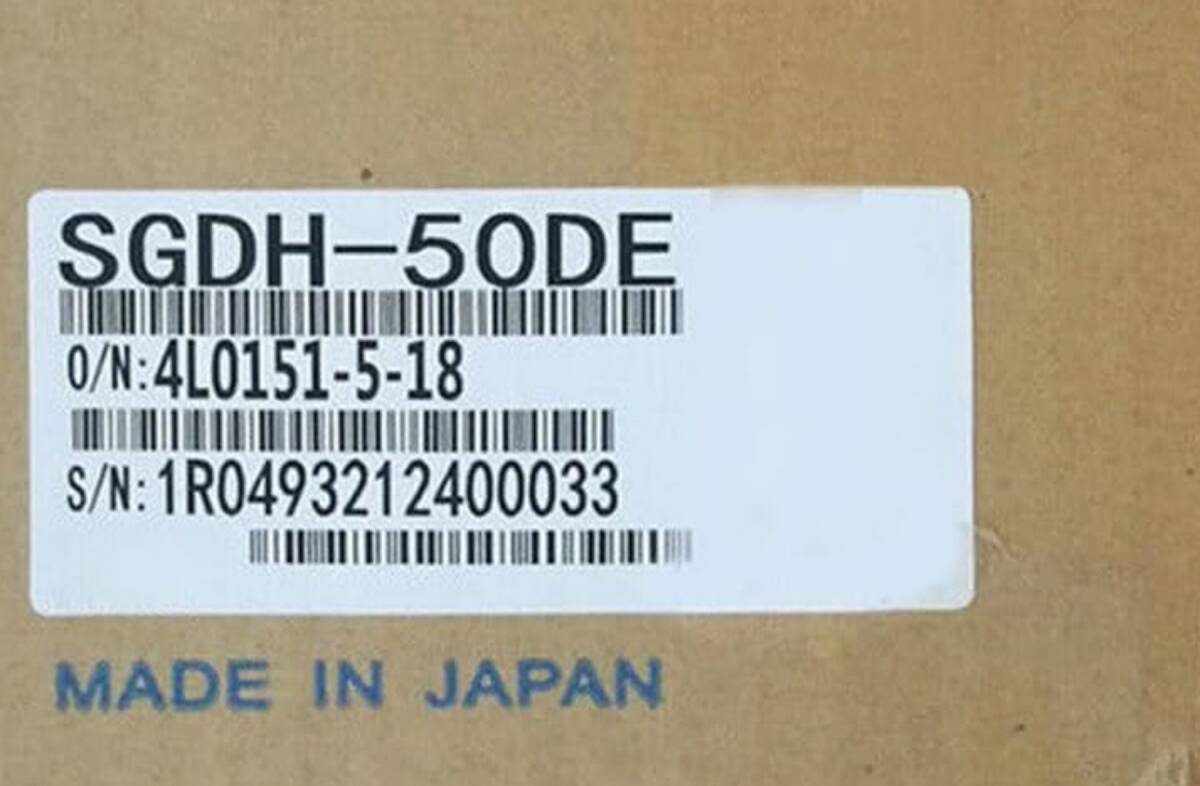 Rakuten - 新品★東京発★適格請求★税込 YASKAWA/安川電機 SGDH-50DE サーボドライバー★6ヶ月保証