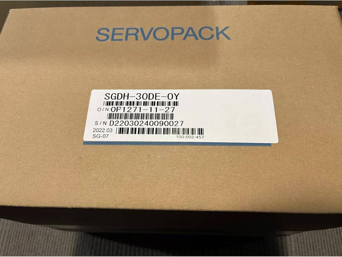 新品★東京発★適格請求★税込 YASKAWA/安川電機 サーボドライバー SGDH-30DE-OY★6ヶ月保証