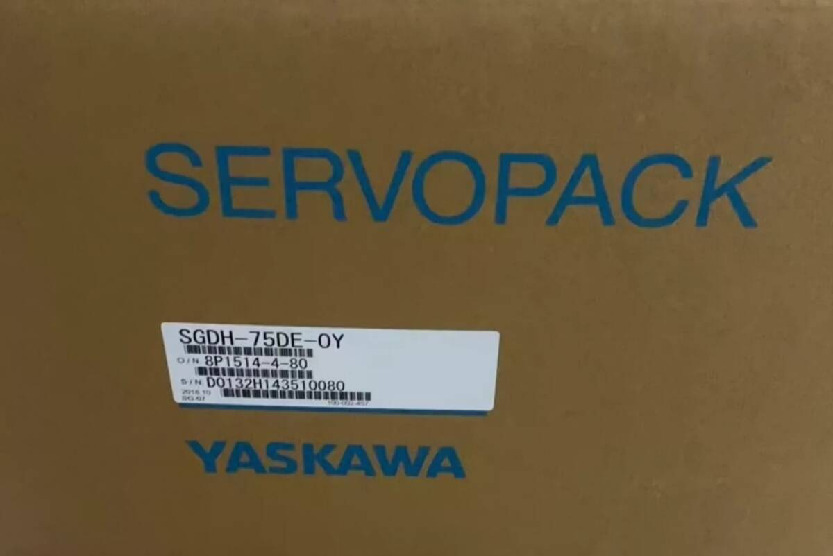 Rakuten - 新品★東京発★適格請求★税込 YASKAWA/安川電機 サーボドライバー SGDH-75DE-OY★6ヶ月保証