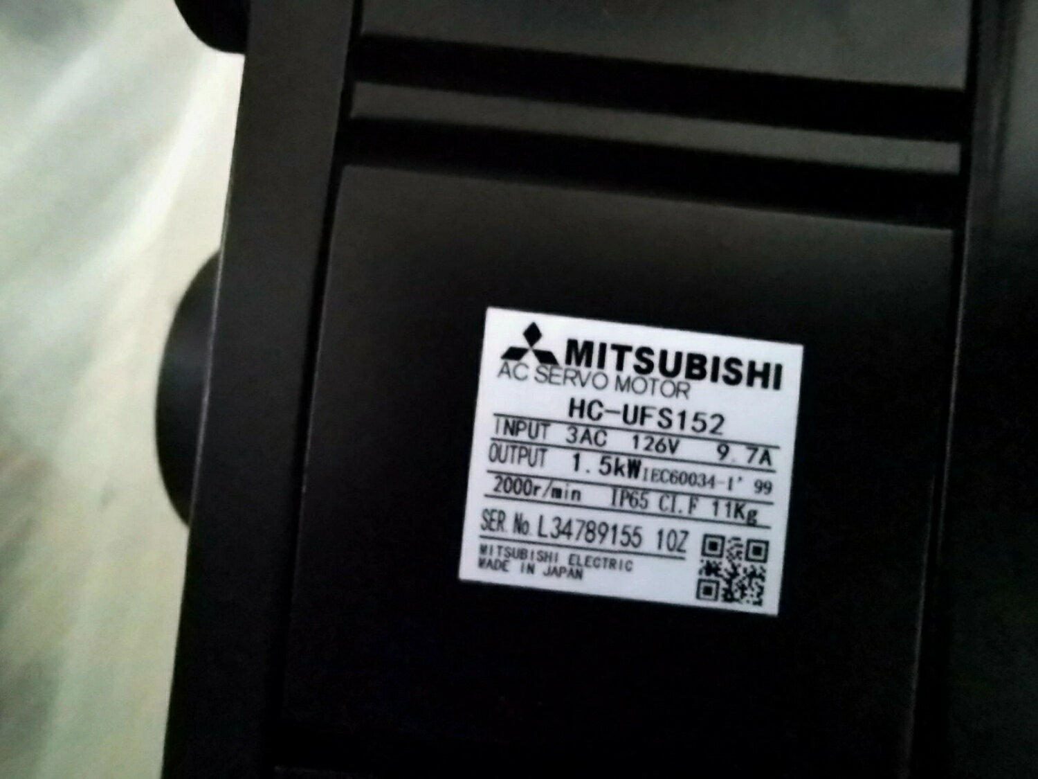 Rakuten - 新品★東京発★適格請求★税込★MITSUBISHI/三菱 HC-UFS152 サーボモーター★6ヶ月保証