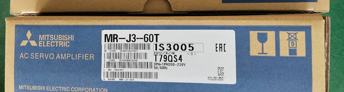 Rakuten - 新品★東京発★適格請求★税込 MITSUBISHI/三菱 MR-J3-60T サーボアンプ★6ヶ月保証