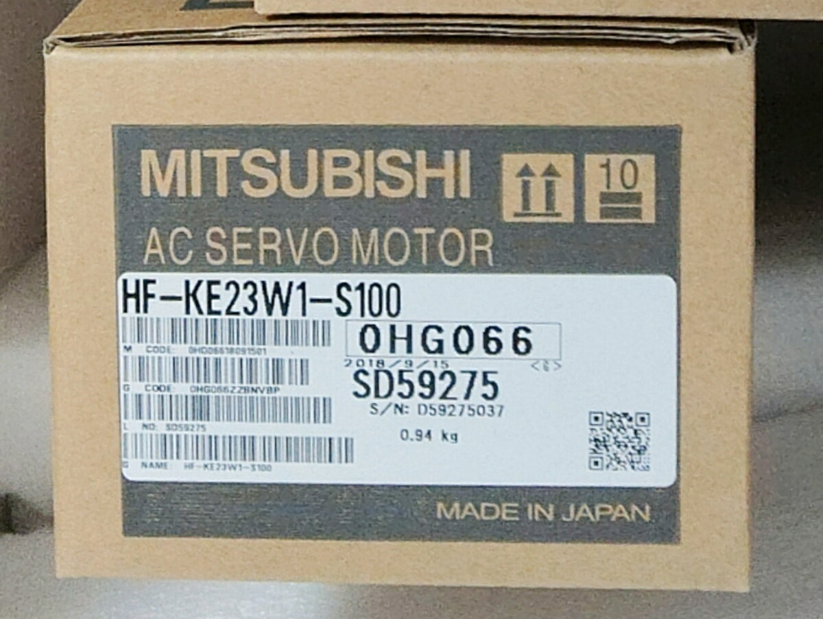 Rakuten - 新品★東京発★適格請求★税込 MITSUBISHI/三菱 HF-KE23W1-S100 サーボモーター★6ヶ月保証