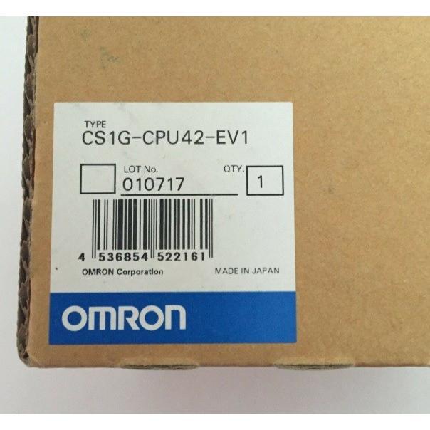 Rakuten - 新品★東京発★適格請求★税込 OMRON /オムロン CS1G-CPU42-EV1 PLC ユニットモジュール ★6ヶ月保証