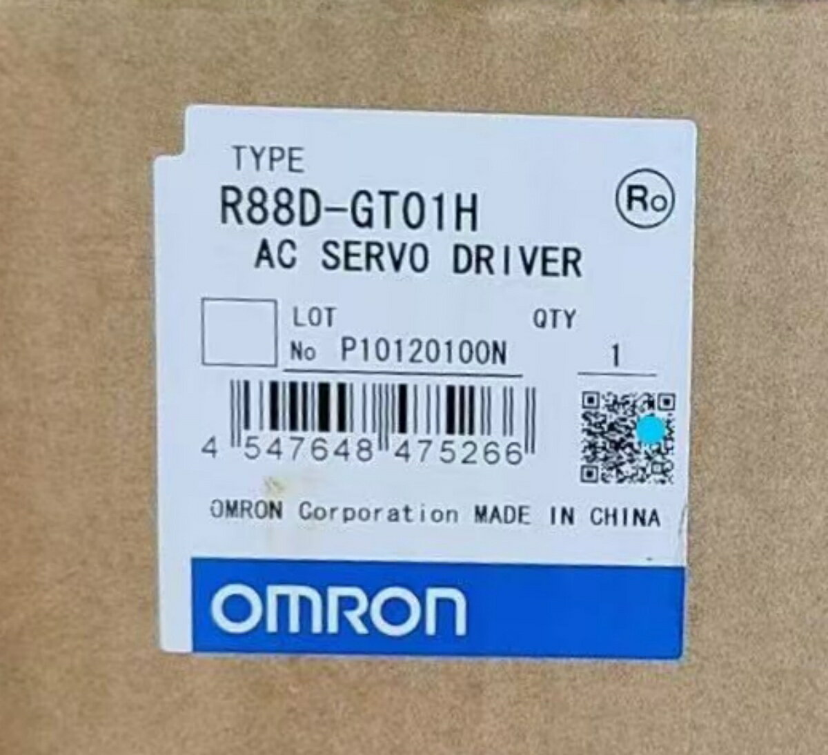 Rakuten - 新品★東京発★適格請求★税込 OMRON /オムロン R88D-GT01H サーボドライバー★6ヶ月保証