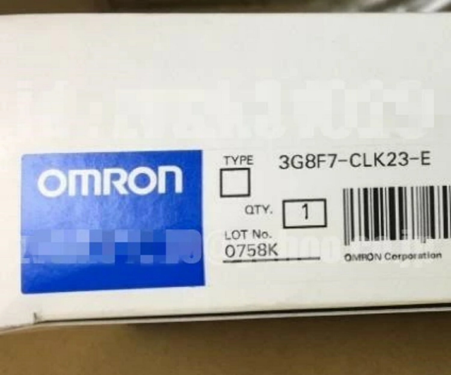 Rakuten - 新品★東京発★適格請求★税込★OMRON 高機能型汎用インバータ 3G8F7-CLK23-E ★6ヶ月保証