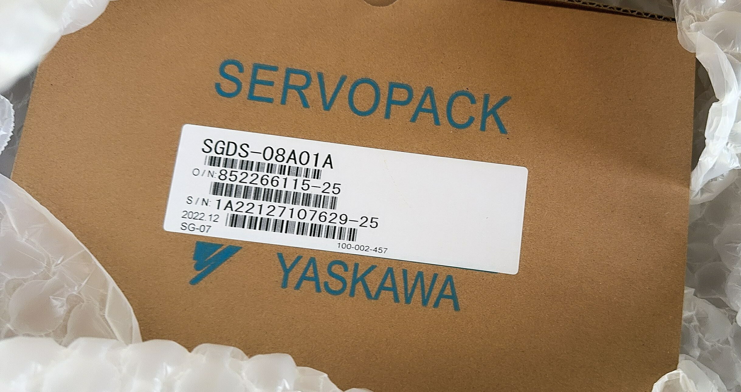 Rakuten - 新品★東京発★適格請求★税込 YASKAWA/安川電機 SGDS-08A01A サーボドライブ★6ヶ月保証