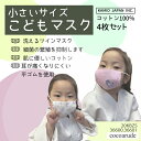 【送料無料】カミオジャパン 子ども 布マスク 付属ガーゼ付き 4枚セット ツインマスク アメーバ 恐竜 炎 ホワイト グレー 平ゴム 抗菌加工 給食当番 風邪防...
