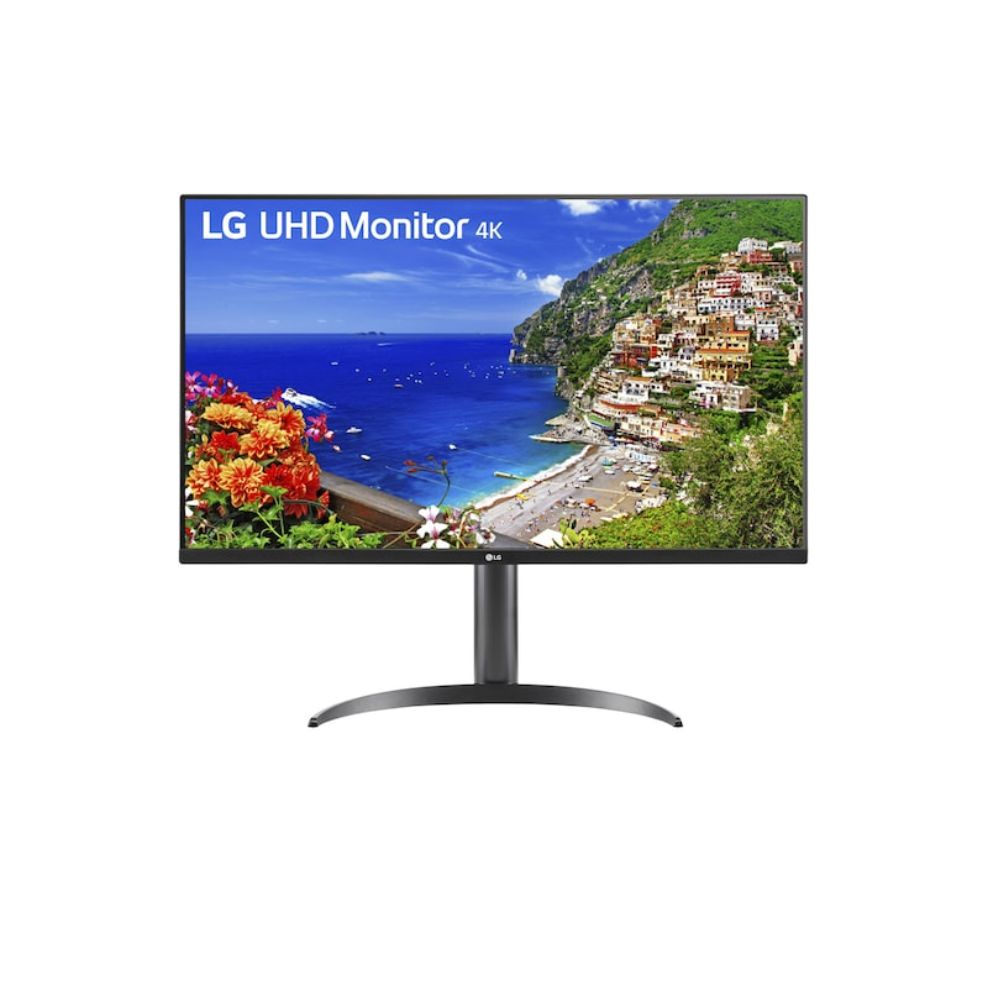 LG Electronics モニター 液晶ディスプレイ 32UR550K-B ( 31.5型 4K(3840×2160) VA HDMI DP スピーカー搭載 チルト 昇降機能 ピボット) ブラック