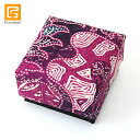 BOX SET(Batik purple)※オーガンジー付き(単品での購入不可・ガムランボールと一緒に必要数のみでご購入下さい) 【バリ雑貨 バリ島 アジアン雑...