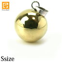 ガムランボール PLAIN BRASS(ブラス)(S) 【 金運アップ グッズ 金色 開運 ネックレス キーホルダー お守り 】《メール便対応可》