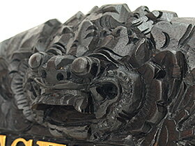 卓上プレート(バロン)(RESERVED)ミニ 【 リザーブド 卓上サイン 予約席 ご予約席札 おしゃれ 木製 バリ 雑貨 バリ風 バリ島 手作り ハンドメイド エスニック雑貨 アジア雑貨 】 [2]