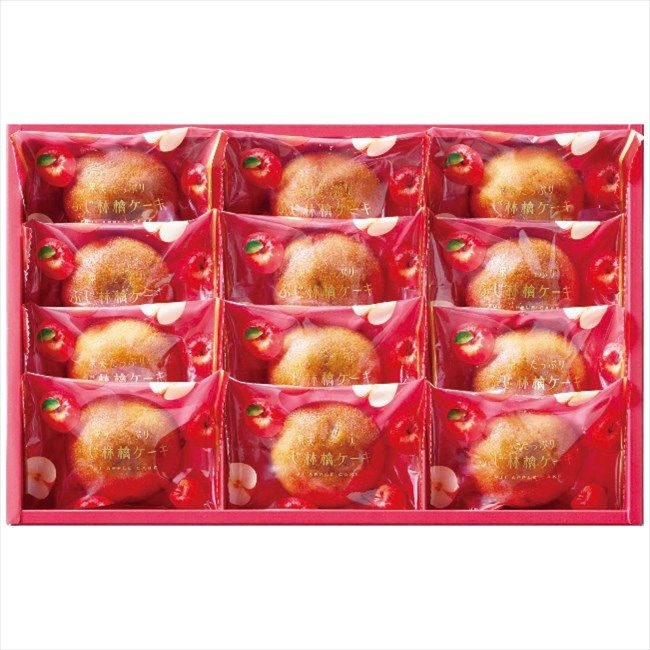 ひととえ 果実たっぷり ふじ林檎ケーキ RCA-15 RCA-15 内祝 内祝い お祝 御祝 記念品 出産内祝い プレゼント 快気祝い 粗供養 引出物のサムネイル