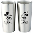 ディズニー ステンレス真空タンブラーセット440ml(ミッキー&ミニー) 内祝 内祝い お祝 御祝 記念品 出産内祝い プレゼント 快気祝い 粗供養 引出物