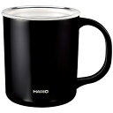ハリオ セラミックコーティング真空二重保温マグ350ml(ブラック) 内祝 内祝い お祝 御祝 記念品 出産内祝い プレゼント 快気祝い 粗供養 引出物