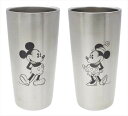 Disney ステンレス真空タンブラーセット 440ml ミッキー&ミニー 82670 内祝 内祝い お祝 御祝 記念品 出産内祝い プレゼント 快気祝い 粗供...