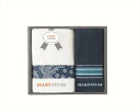 BEAMS DESIGN チェッカーバンダナタオルセット(ネイビーブルー) 51-3139150NB 内祝 内祝い お祝 御祝 記念品 出産内祝い プレゼント ...