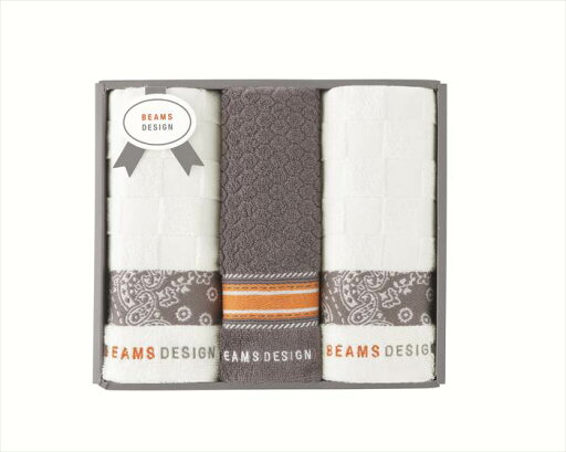 BEAMS DESIGN チェッカーバンダナタオルセット(グレー) 51-3139250GY 内祝 内祝い お祝 御祝 記念品 出産内祝い プレゼント 快気祝い 粗供養 引出物 BEAMS DESIGN チェッカーバンダナタオルセット(グレー) 51-3139250GY 内祝 内祝い お祝 御祝 記念品 出産内祝い プレゼント 快気祝い 粗供養 引出物