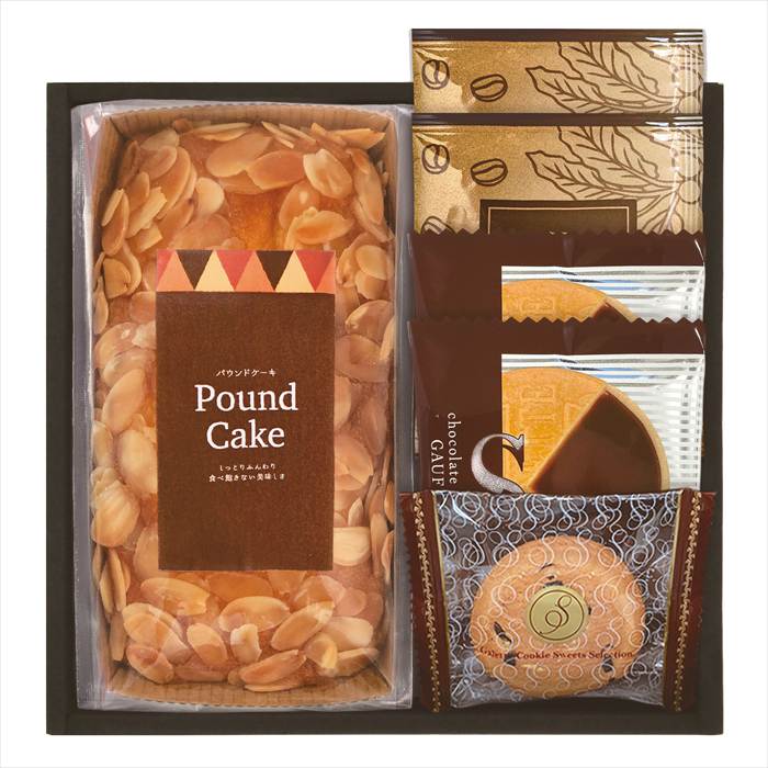 パウンドケーキ&コーヒー・洋菓子セット RQ-20 内祝 内祝い お祝 御祝 記念品 出産内祝い プレゼント 快気祝い 粗供養 引出物