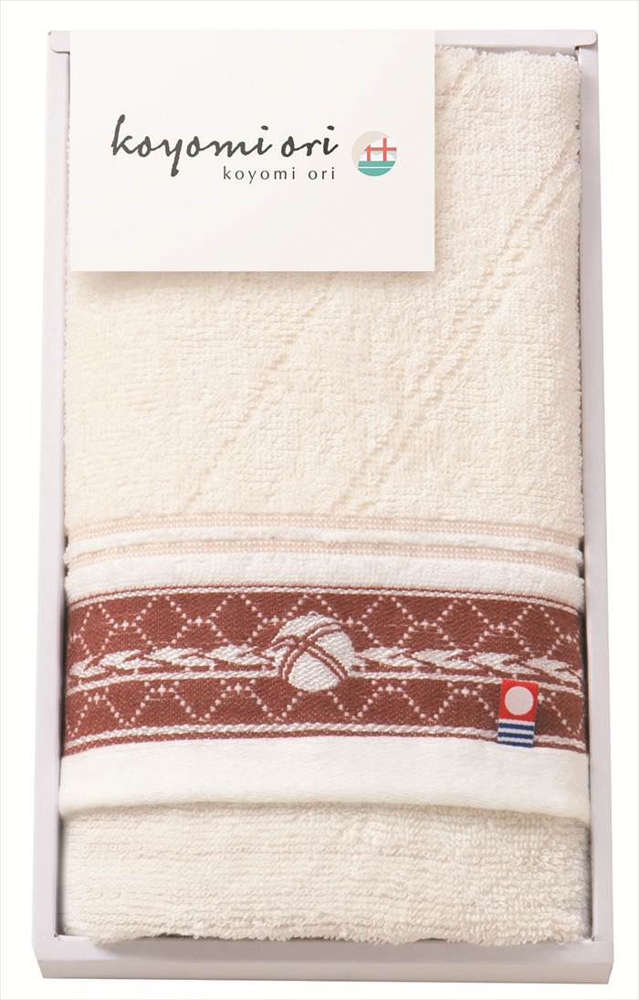 koyomi oriフェイスタオル KOY-1208 内祝 内祝い お祝 御祝 記念品 出産内祝い プレゼント 快気祝い 粗供養 引出物