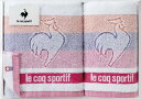 le coq sportif ルコック ビッグロゴ スポーツタオル&フェイスタオル LQ2302 ST1P FT1P PK ピンク 内祝 内祝い お祝 御祝 記...