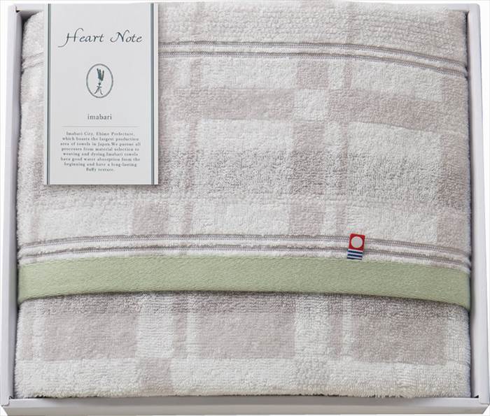 今治タオル Heart Note バスタオル HN-0031 内祝 内祝い お祝 御祝 記念品 出産内祝い プレゼント 快気祝い 粗供養 引出物