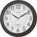 ランデックス 電波掛時計 ルームサイド YW9163DBR 内祝 内祝い お祝 御祝 記念品 出産内祝い プレゼント 快気祝い 粗供養 引出物
