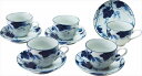 藍染ぶどうコーヒー5客セット 310403 内祝 内祝い お祝 御祝 記念品 出産内祝い プレゼント 快気祝い 粗供養 引出物