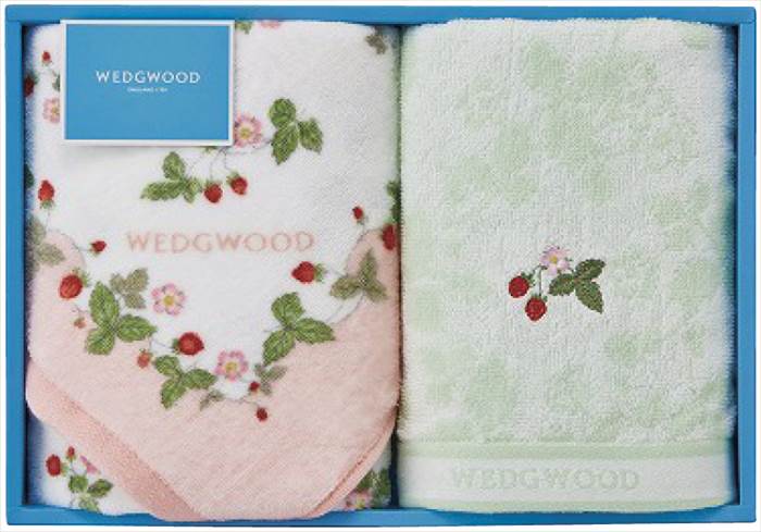 ウェッジウッド ワイルドストロベリー フェイスタオル2P TT84205656P ピンク 内祝 内祝い お祝 御祝 記念品 出産内祝い プレゼント 快気祝い 粗供養 引出物