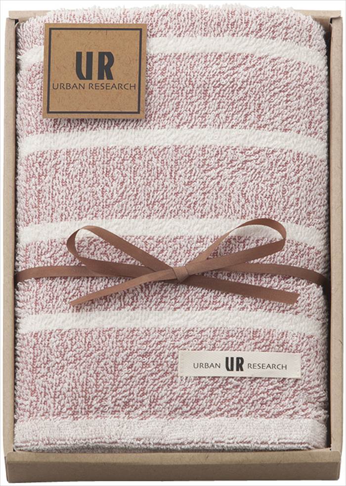 アーバンリサーチ フェイスタオル UR2310RD レッド 内祝 内祝い お祝 御祝 記念品 出産内祝い プレゼント 快気祝い 粗供養 引出物