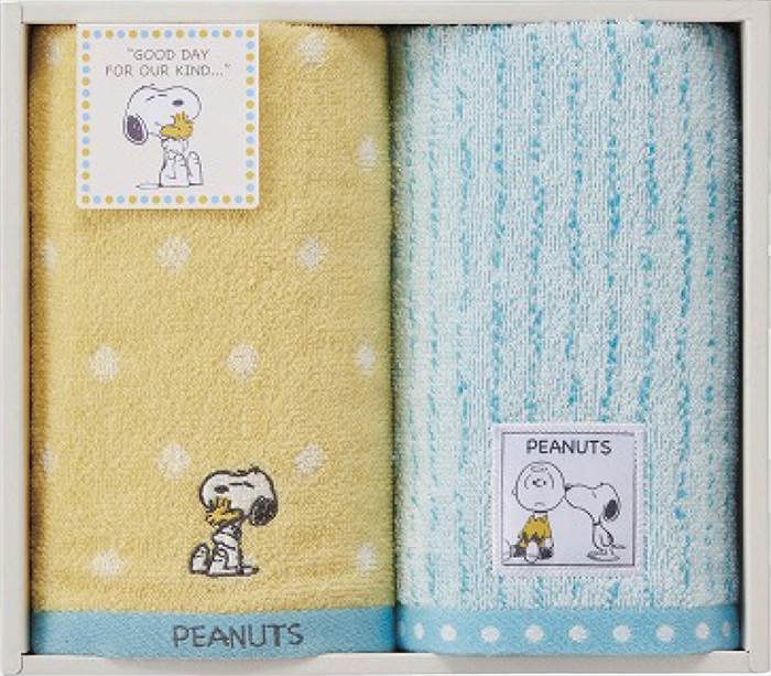 スヌーピー ハグ フェイスタオル2P TT84203054 内祝 内祝い お祝 御祝 記念品 出産内祝い プレゼント 快気祝い 粗供養 引出物