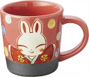 夕立窯 夕立窯のなかまたち マグカップ YK689 桃色うさぎ 内祝 内祝い お祝 御祝 記念品 出産内祝い プレゼント 快気祝い 粗供養 引出物