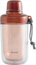 ピーコック クリアボトル(ダブルウォール)キャップタイプ340ml PPB-35 XR ブリック 内祝 内祝い お祝 御祝 記念品 出産内祝い プレゼント 快気...