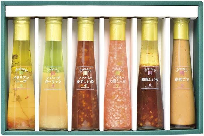 たかはたファーム ドレッシング6本詰合せ FD-06A 内祝 内祝い お祝 御祝 記念品 出産内祝い プレゼント 快気祝い 粗供養 引出物