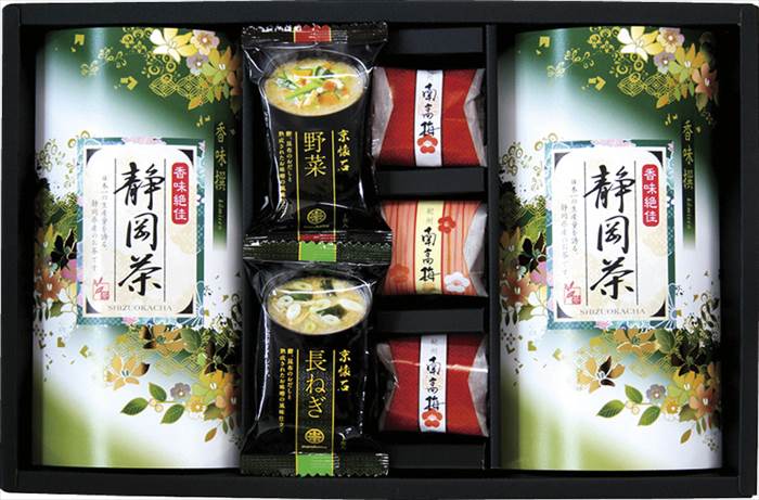 静岡茶・梅・味噌汁詰合せ TUM-EO 内祝 内祝い お祝 御祝 記念品 出産内祝い プレゼント 快気祝い 粗供養 引出物